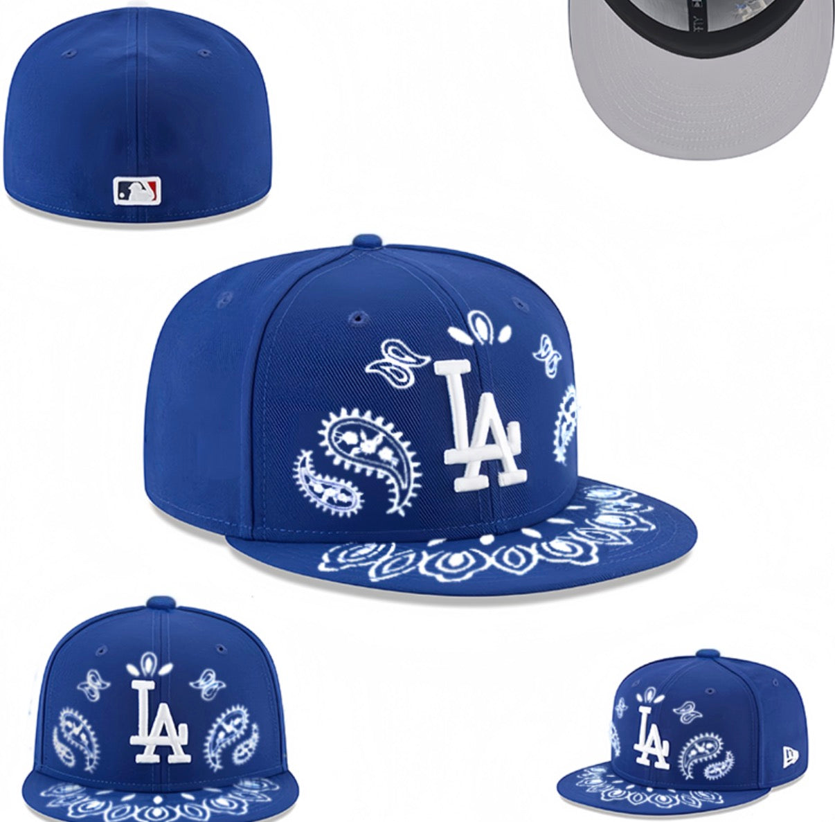 Fitted- בנדנה כחול