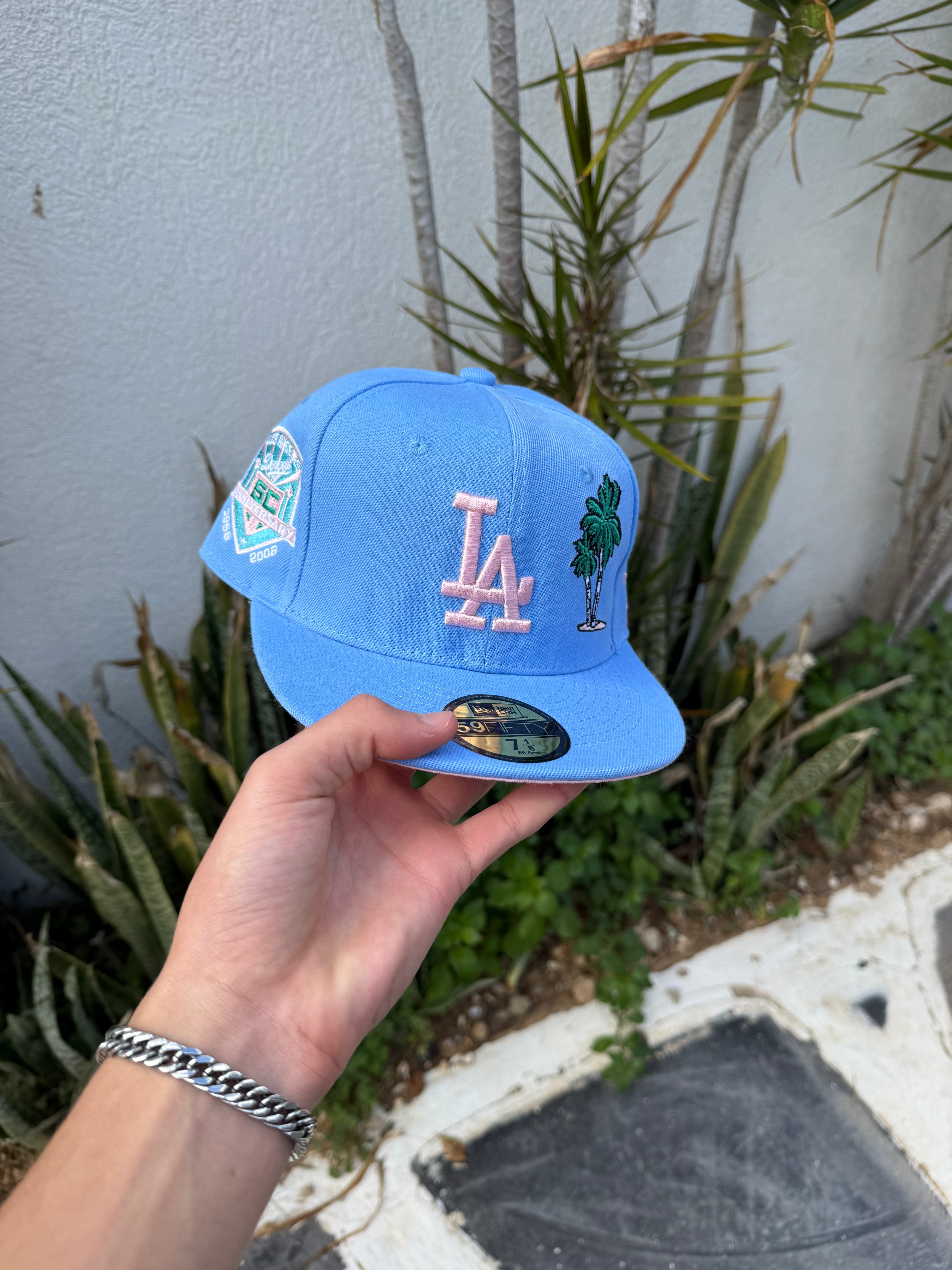 Fitted- כחול וורוד