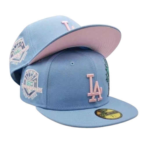 Fitted- כחול וורוד