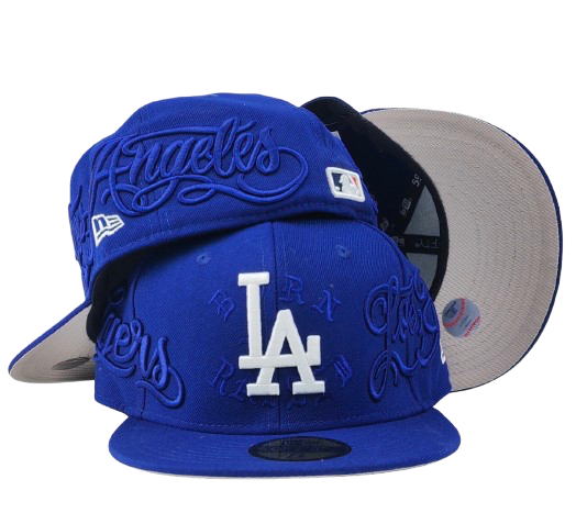 Fitted- “Los Angeles” כחול