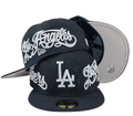 Fitted- “Los Angeles” שחור