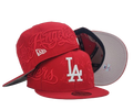 Fitted- “Los Angeles” אדום