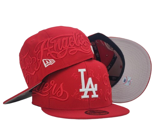Fitted- “Los Angeles” אדום