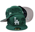 Fitted- “Los Angeles” ירוק