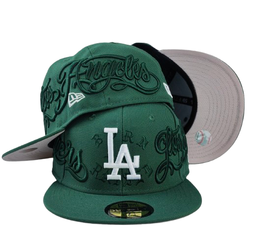 Fitted- “Los Angeles” ירוק